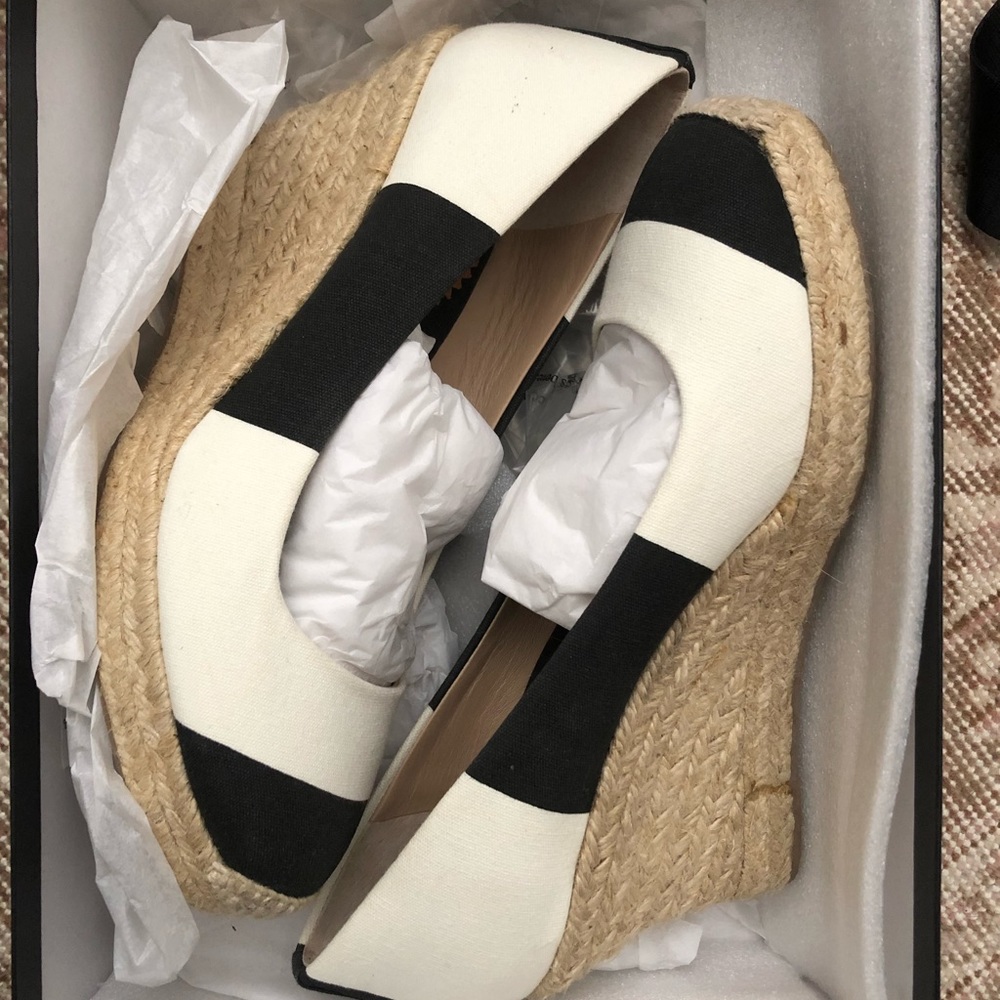 J. Crew Seville stripe espadrilles
